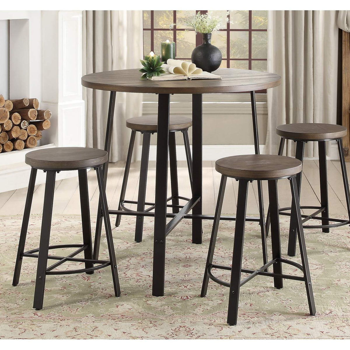 5607-36RD Chevre Round Counter Height Table