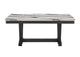 D1319DT-BLK_WHT D1319 BLACK - WHITE DINING TABLE
