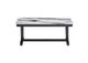 T1319-BLK_WHT-CT T1319 BLK - WHT COFFEE TABLE