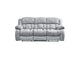 U250-GREY-RS U250 GREY RECLINING SOFA