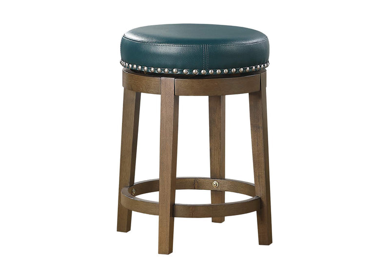 5681GEN-24 Westby Round Swivel Counter Height Stool, Green