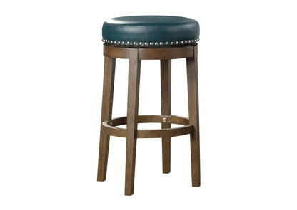 5681GEN-29 Westby Round Swivel Pub Height Stool, Green