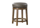 5681GRY-24 Westby Round Swivel Counter Height Stool, Gray
