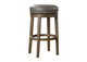 5681GRY-29 Westby Round Swivel Pub Height Stool, Gray
