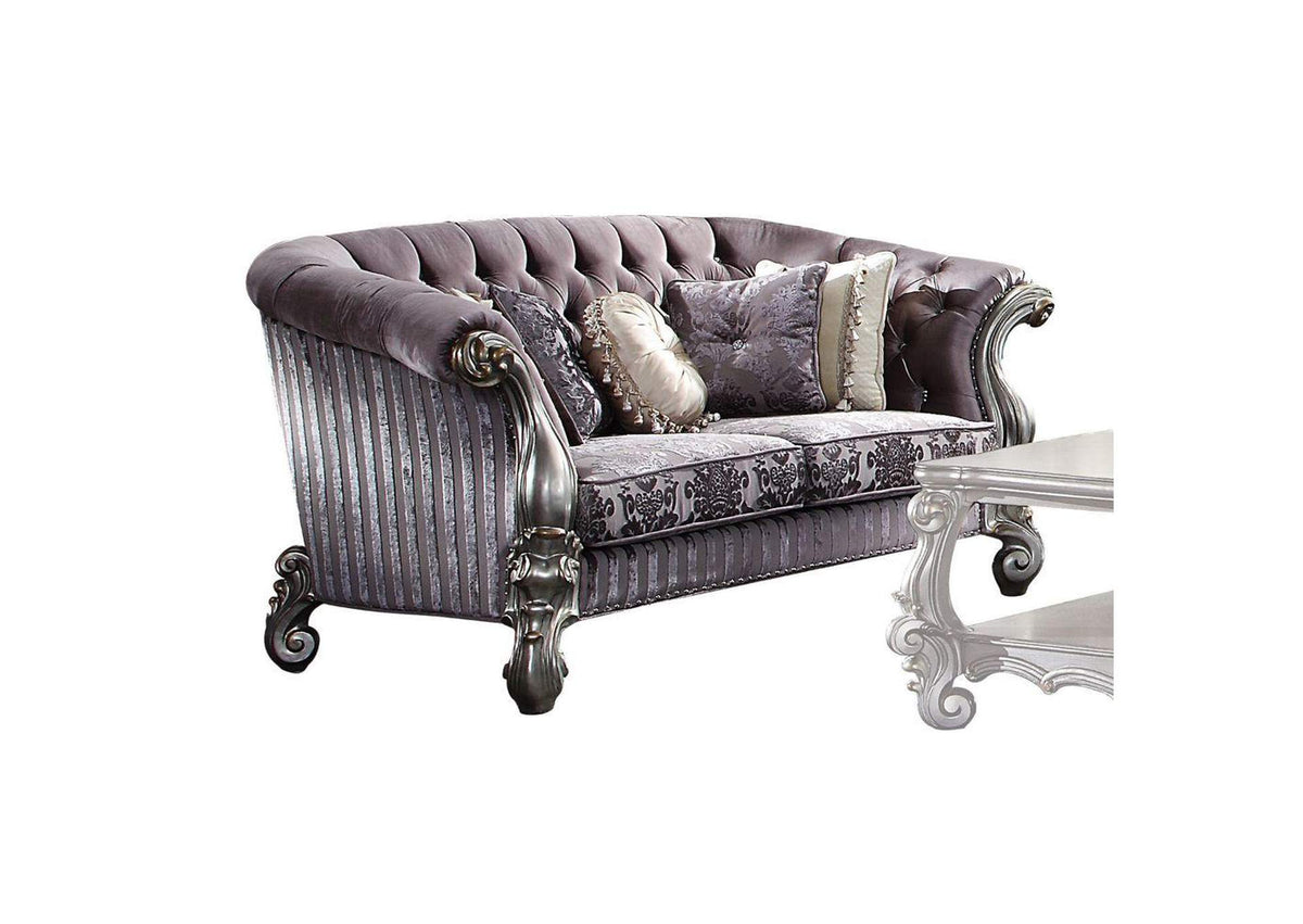 56826 Versailles Loveseat with 5 Pillows