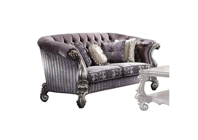 56826 Versailles Loveseat with 5 Pillows