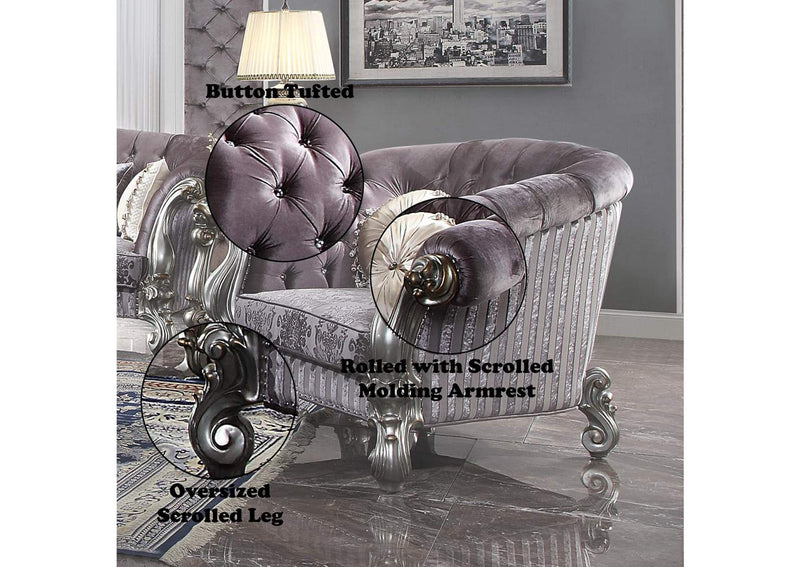 56827 Versailles Chair with 2 Pillows