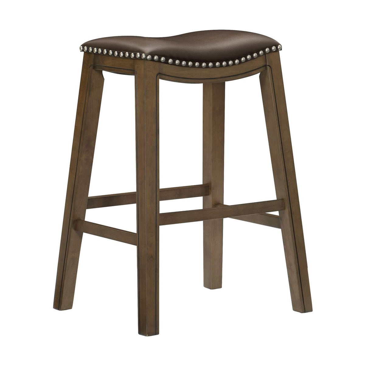 5682BRW-29 Ordway 29 Pub Height Stool, Brown