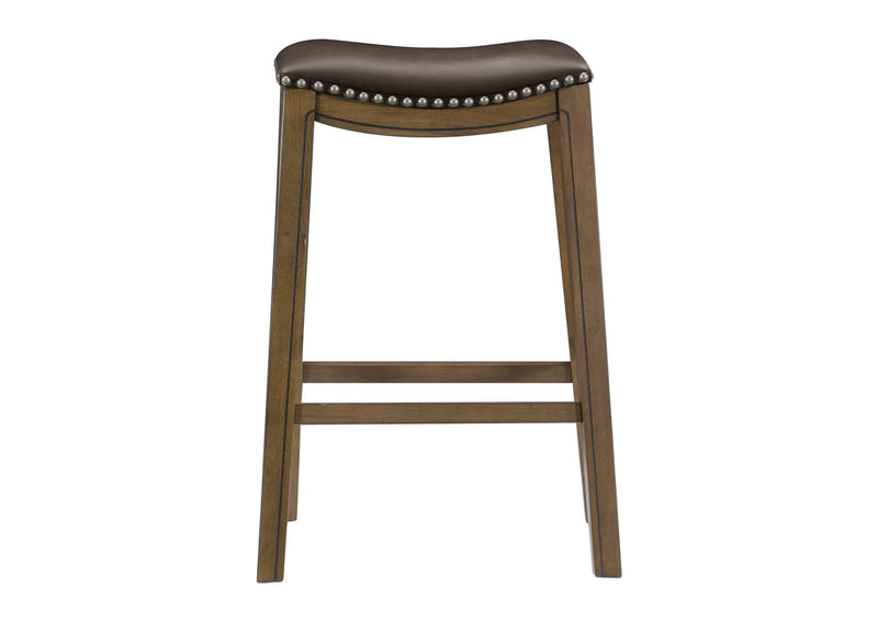 5682BRW-29 Ordway 29 Pub Height Stool, Brown
