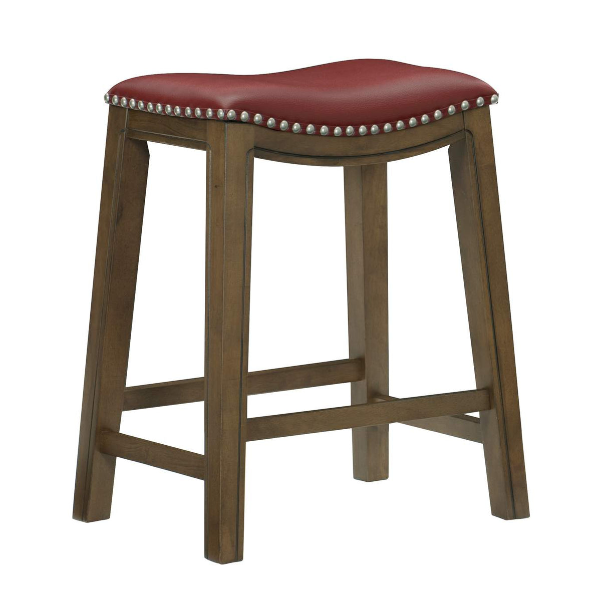 5682RED-24 Ordway 24 Counter Height Stool, Red