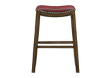 5682RED-29 Ordway 29 Pub Height Stool, Red