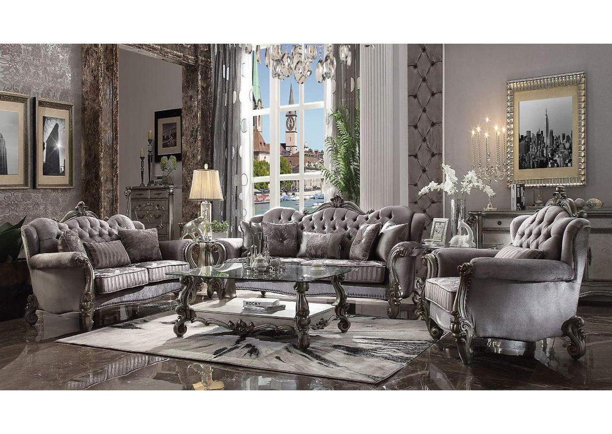 56840 Versailles Sofa with 5 Pillows