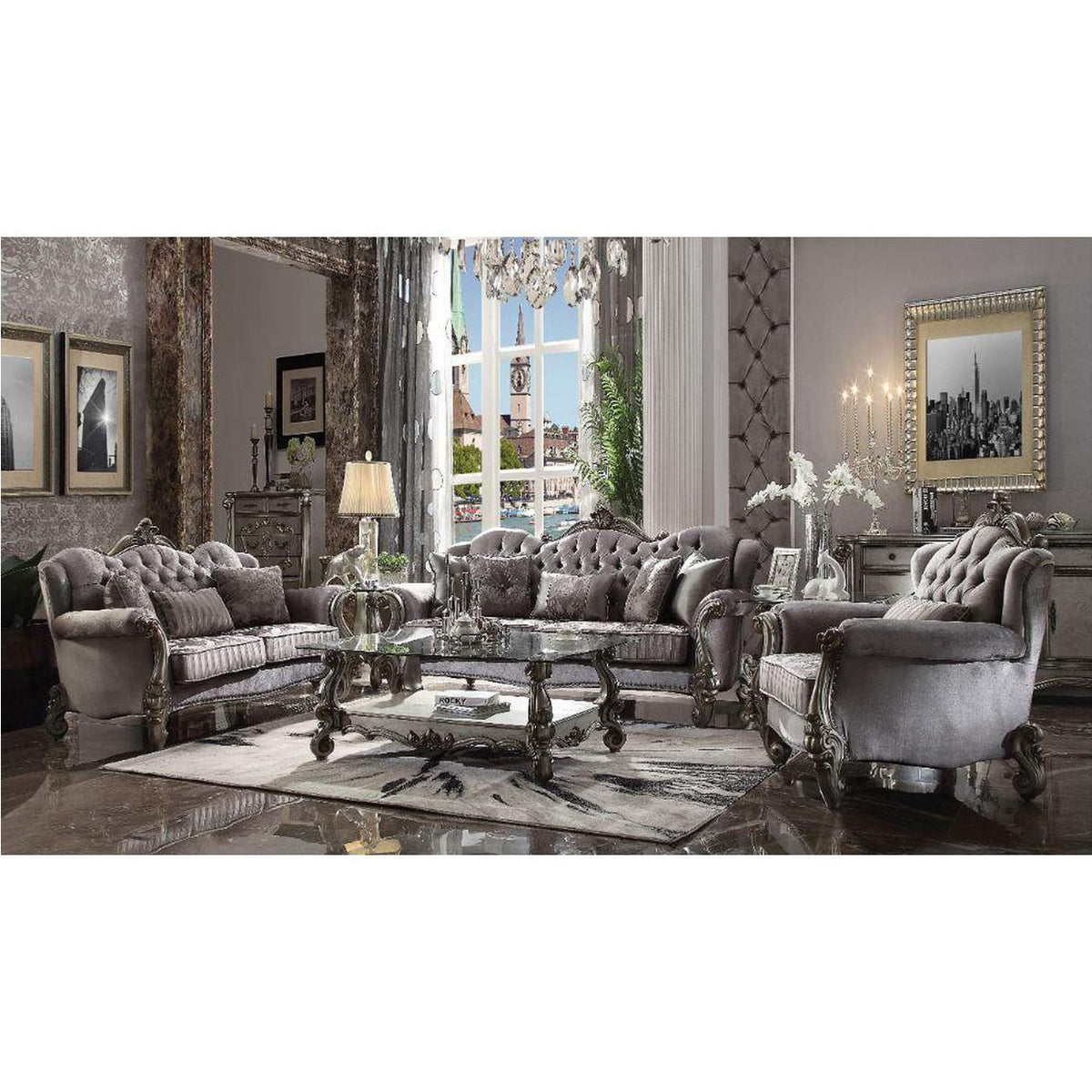 56842 Versailles Chair with Pillow