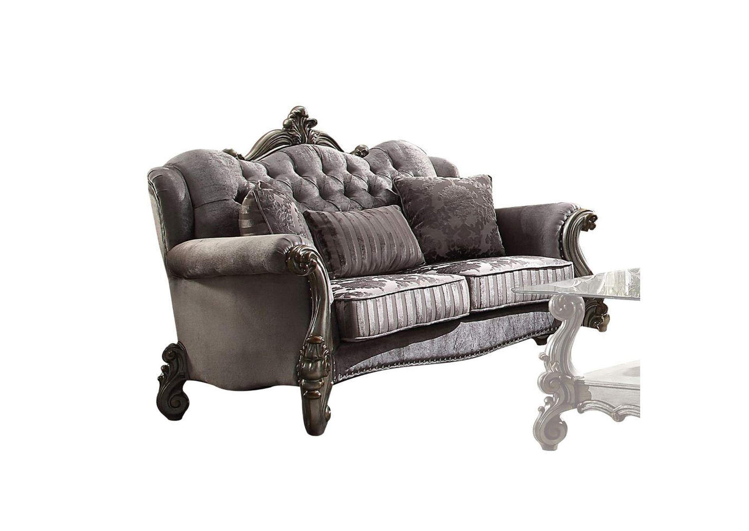 56841 Versailles Loveseat with 3 Pillows