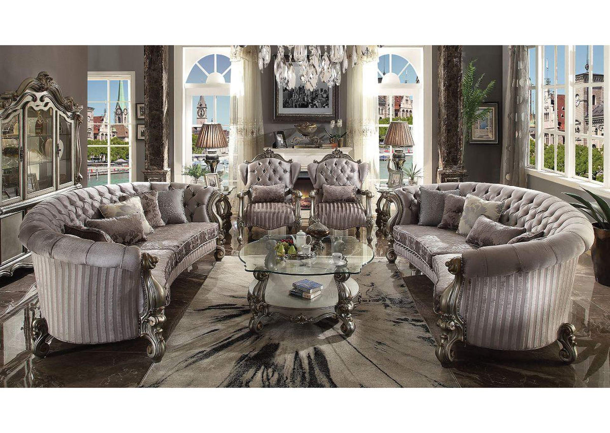 56845 Versailles Sofa with 5 Pillows