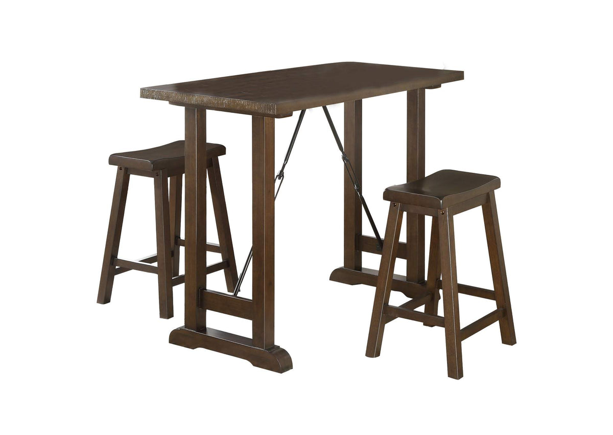 5686-32 Bracknell 3 Piece Counter Height Set