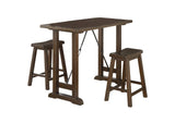 5686-32 Bracknell 3 Piece Counter Height Set