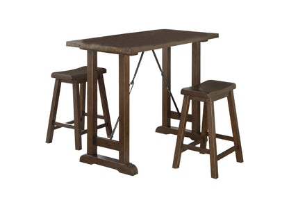 5686-32 Bracknell 3 Piece Counter Height Set