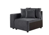 56871 Silvester Modular - Left Facing Chair with 2 Pillows