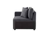 56871 Silvester Modular - Left Facing Chair with 2 Pillows