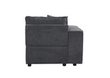56871 Silvester Modular - Left Facing Chair with 2 Pillows