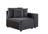 56872 Silvester Modular - Right Facing Chair with 2 Pillows