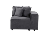 56872 Silvester Modular - Right Facing Chair with 2 Pillows