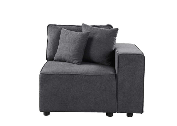 56872 Silvester Modular - Right Facing Chair with 2 Pillows