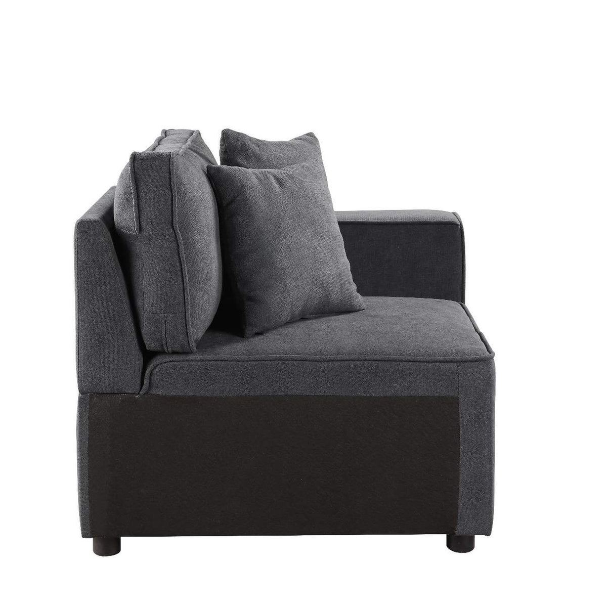 56872 Silvester Modular - Right Facing Chair with 2 Pillows