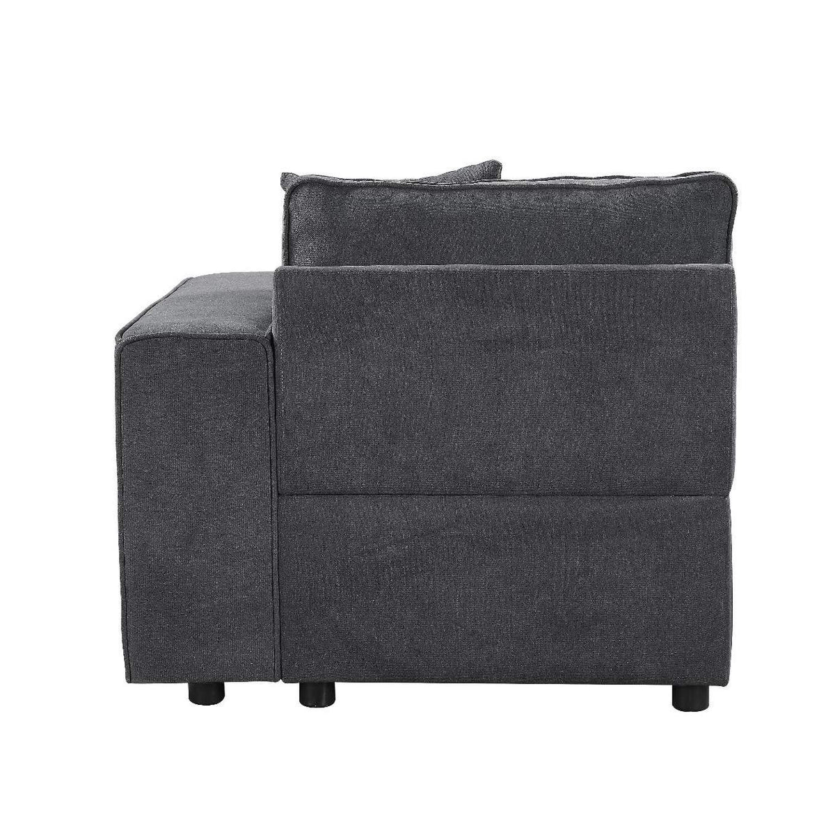 56872 Silvester Modular - Right Facing Chair with 2 Pillows