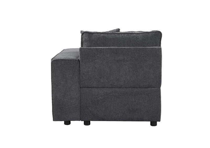 56872 Silvester Modular - Right Facing Chair with 2 Pillows