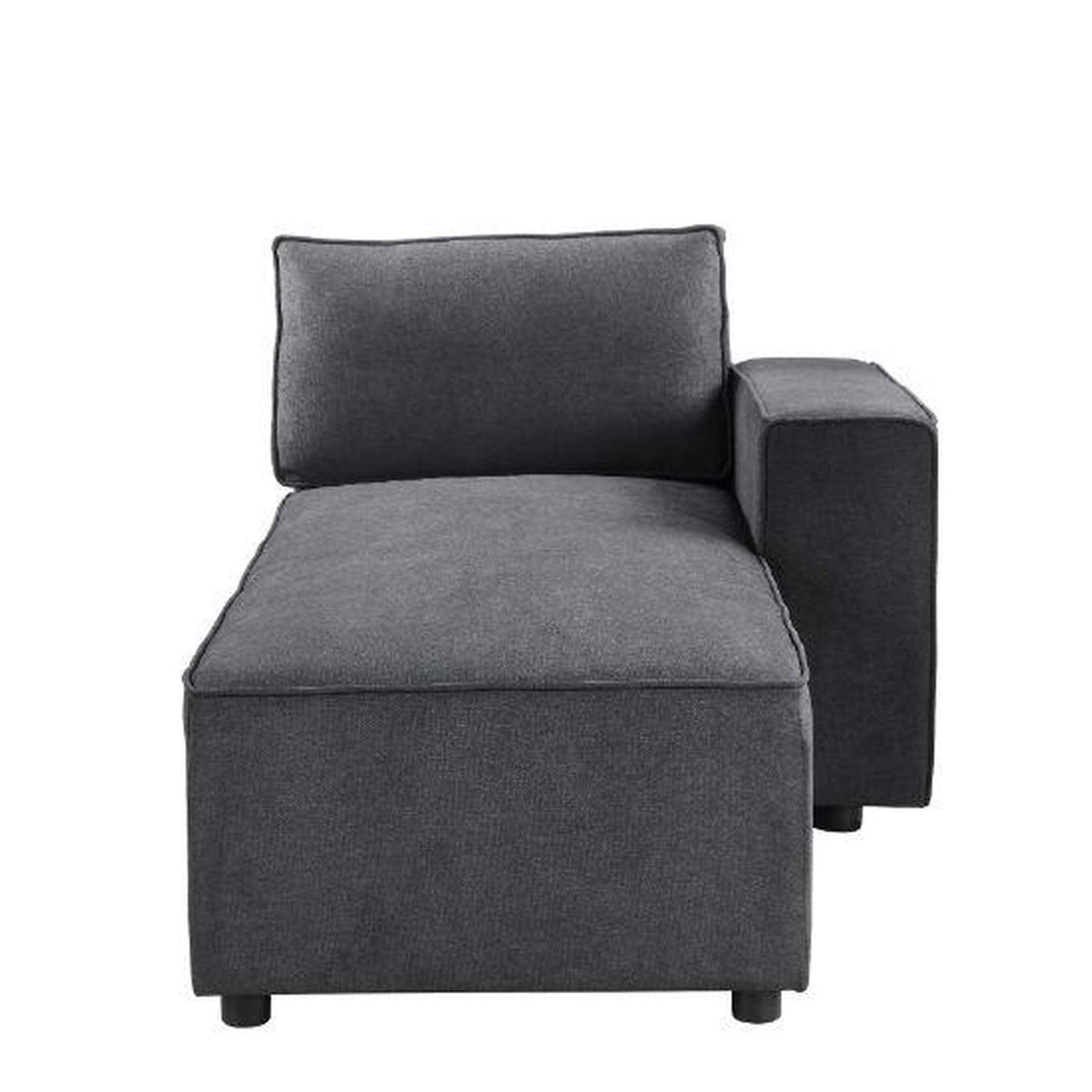 56875 Silvester Modular - Chaise with 2 Pillows