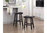 5687BLK-24 Caspian Counter Height Stool
