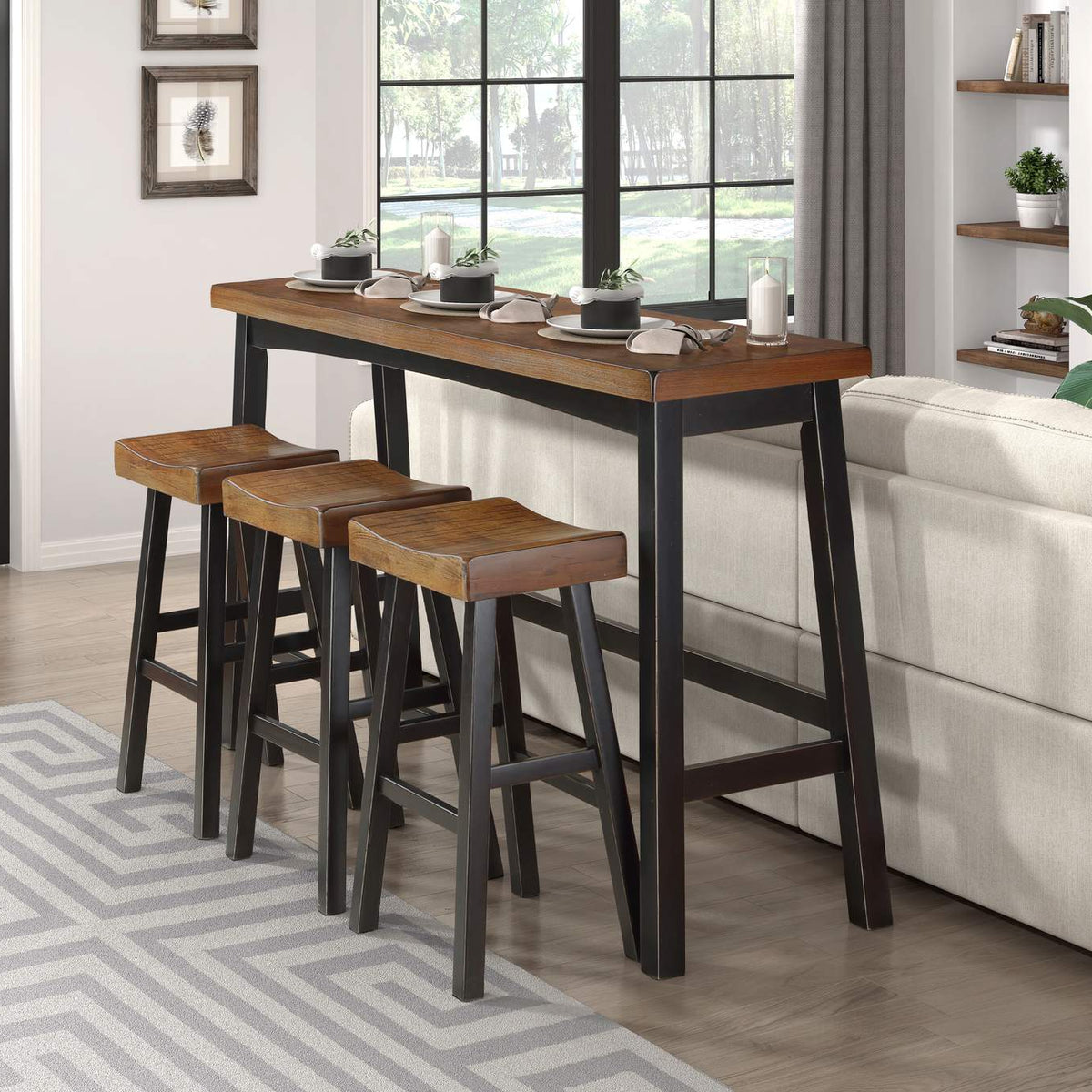 5687BTT-29 Caspian Pub Height Stool
