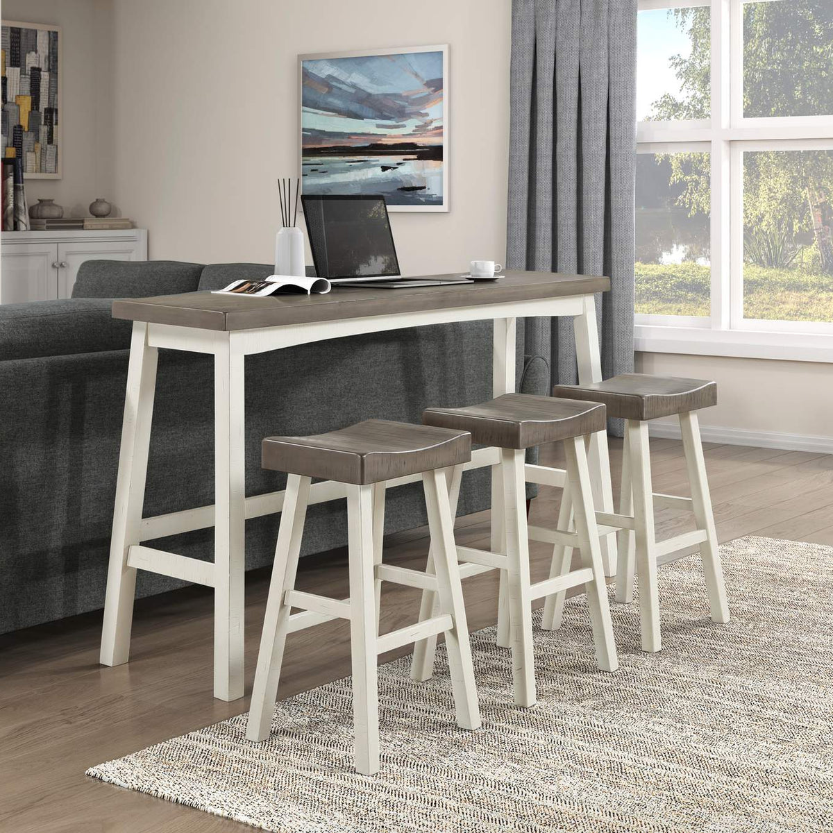 5687WTT-29 Caspian Pub Height Stool