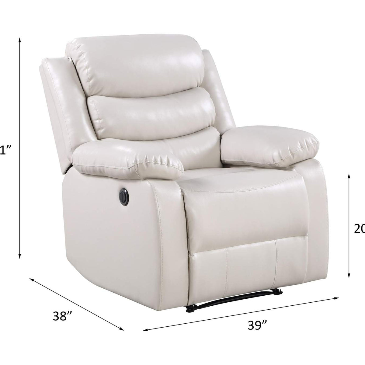 56911 Eilbra Power Motion Recliner