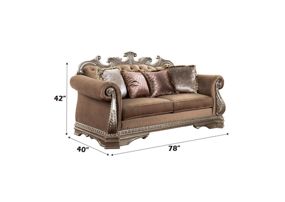 56931 Northville Loveseat with 4 Pillows