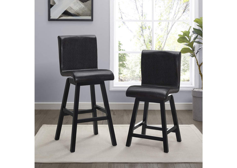 5708-24DB3A Hillshaw Swivel Counter Height Chair