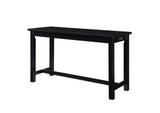 5713BK Connected 4 Piece Counter Height Set