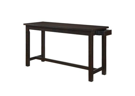 5713ES Connected 4 Piece Counter Height Set