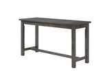 5713GY Connected 4 Piece Counter Height Set