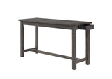 5713GY Connected 4 Piece Counter Height Set