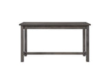 5713GY Connected 4 Piece Counter Height Set