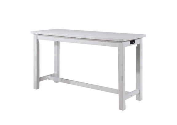 5713WT Connected 4 Piece Counter Height Set