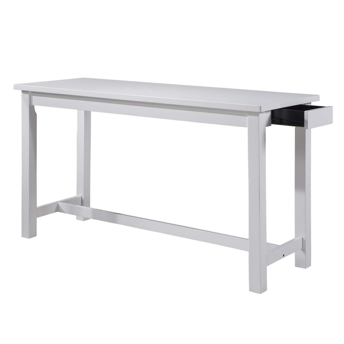 5713WT Connected 4 Piece Counter Height Set