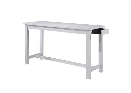 5713WT Connected 4 Piece Counter Height Set