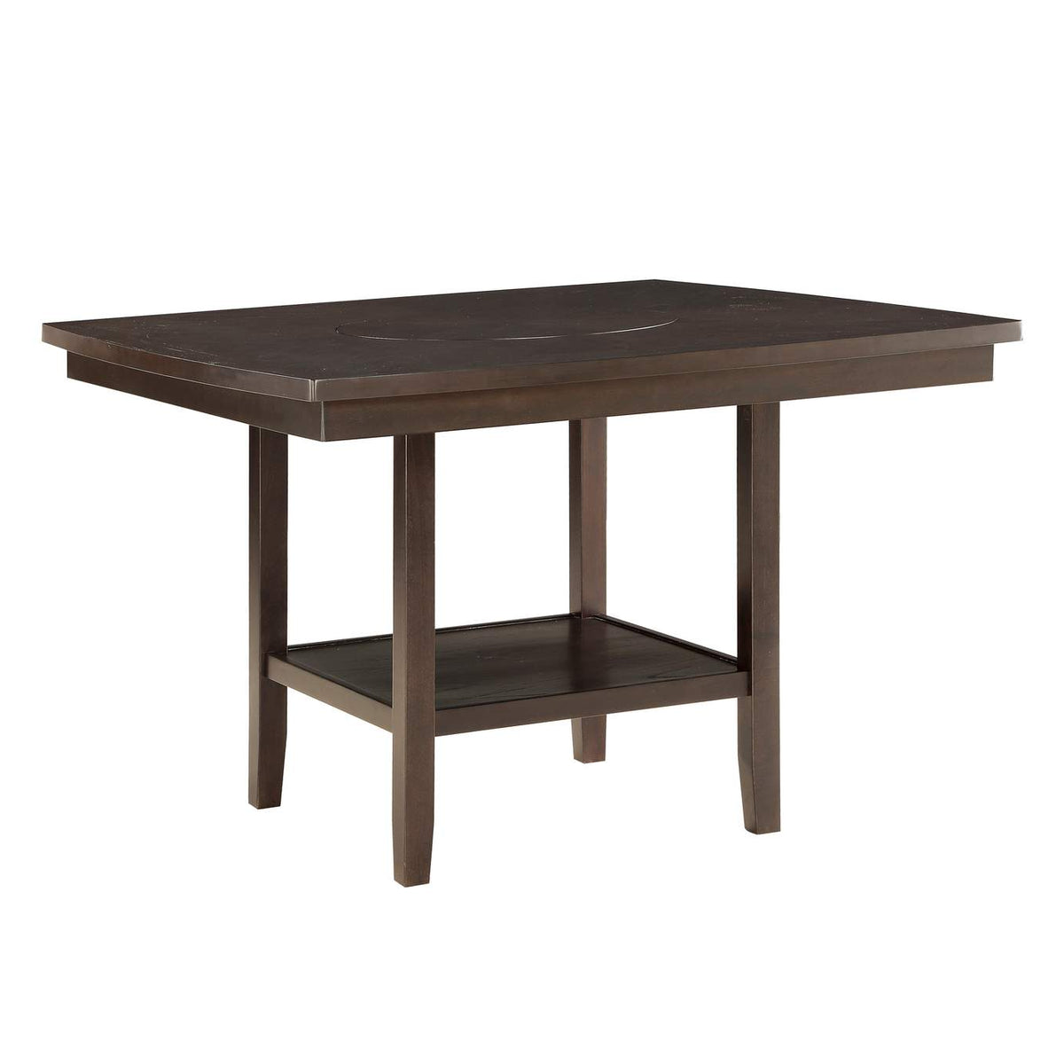 5716-36 Balin Counter Height Table with Lazy Susan