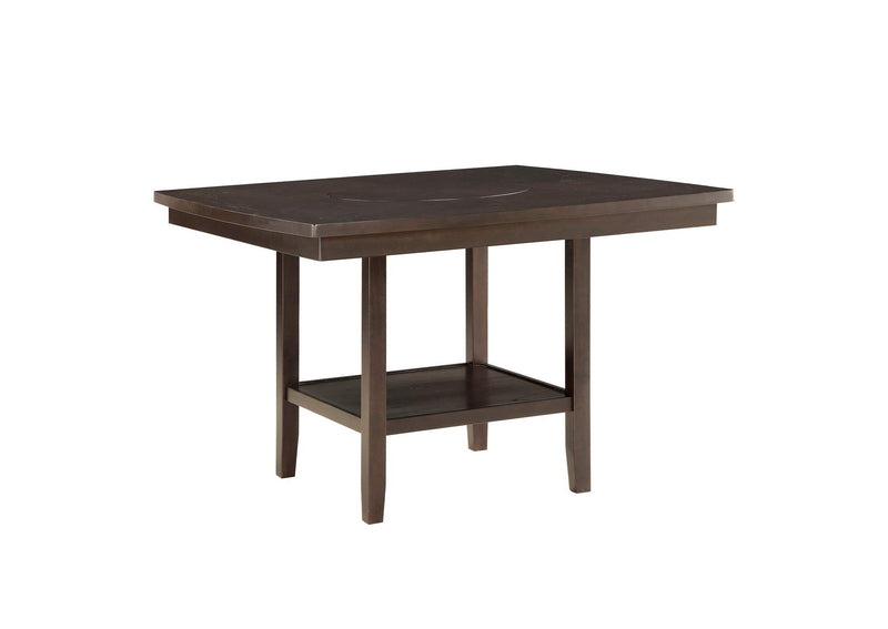 5716-36 Balin Counter Height Table with Lazy Susan