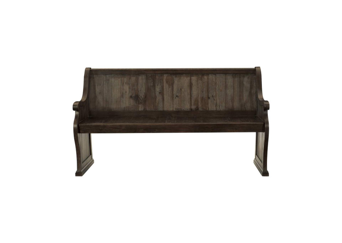 5799-14A Gloversville Bench with Arms