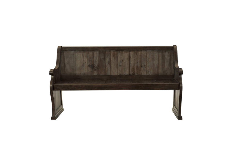 5799-14A Gloversville Bench with Arms